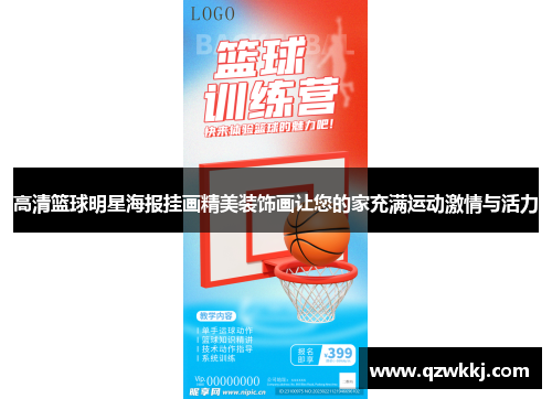 高清篮球明星海报挂画精美装饰画让您的家充满运动激情与活力